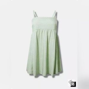 Torrid Mini Challis Sleeveless Sundress